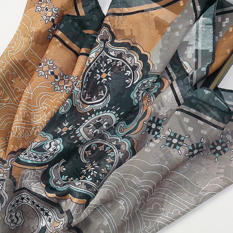 70x70cm Square Scarf Women Imitation Silk Hairbands Foulard Women Bandands Kercheif Shawls Wraps Small Hijab
