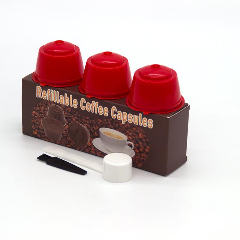 Reusable Coffee Filter Cup for Nespresso Dolce Gusto Capsules
