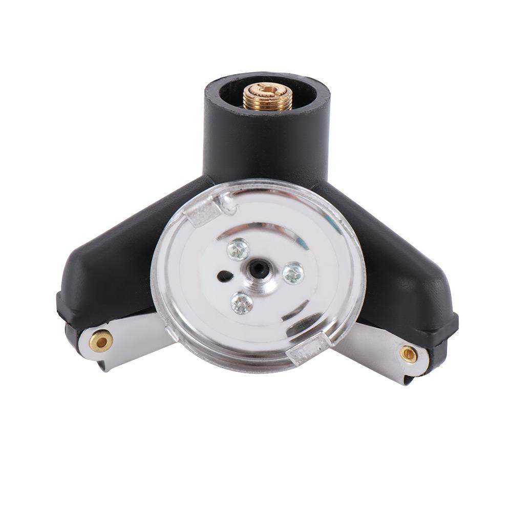 Conversion Head Outdoor Stove Gas Tank Holder Tripod Bracket Three-Leg Transfer Head Stove Holder