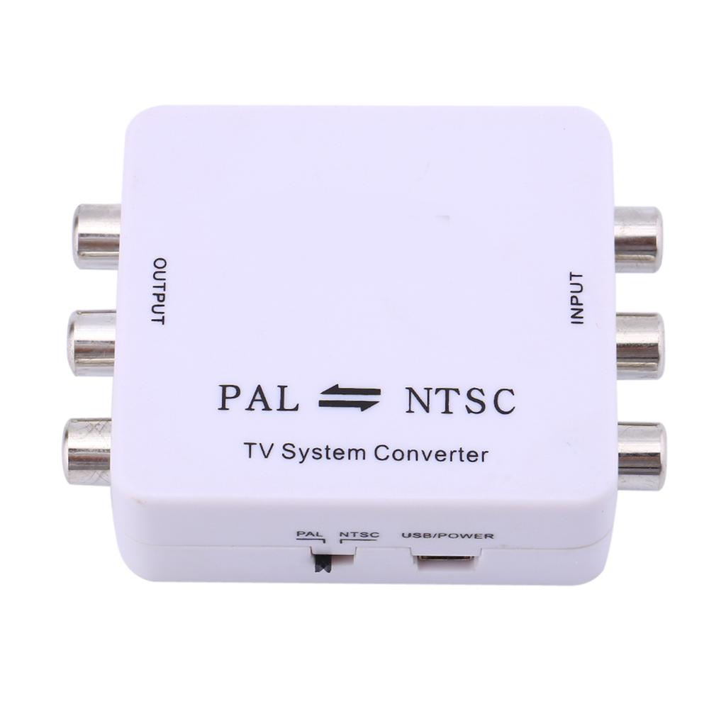 PAL NTSC SECAM zu NTSC PAL HD 1080P TV Video System Konverter Switcher Adapter