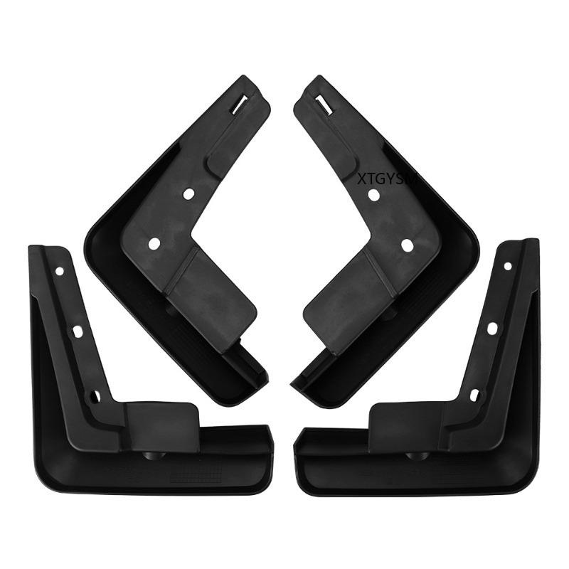 FOR Hyundai 10TH Sonata - Mud Flaps Splash Guards Car Accessories Black ABS Set of 4 Pieces for Fender Mudguard