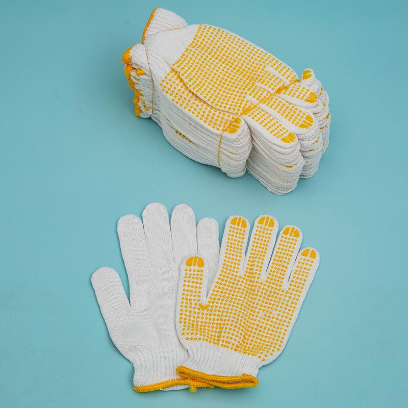 Strapazierfähige rutschfeste Strickhandschuhe für Arbeitsschutz