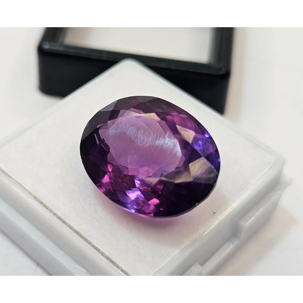 Oval Cut Purple Pink Sapphire 16-18 Ct Beautiful Certified Loose Gemstone