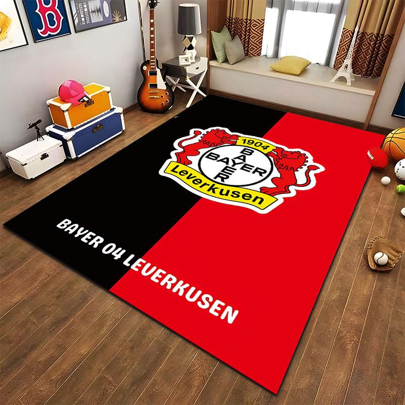 Bayer Leverkusen Emblem Carpet Suitable As a Non-slip Mat for the Living Room or Bedroom Sofa