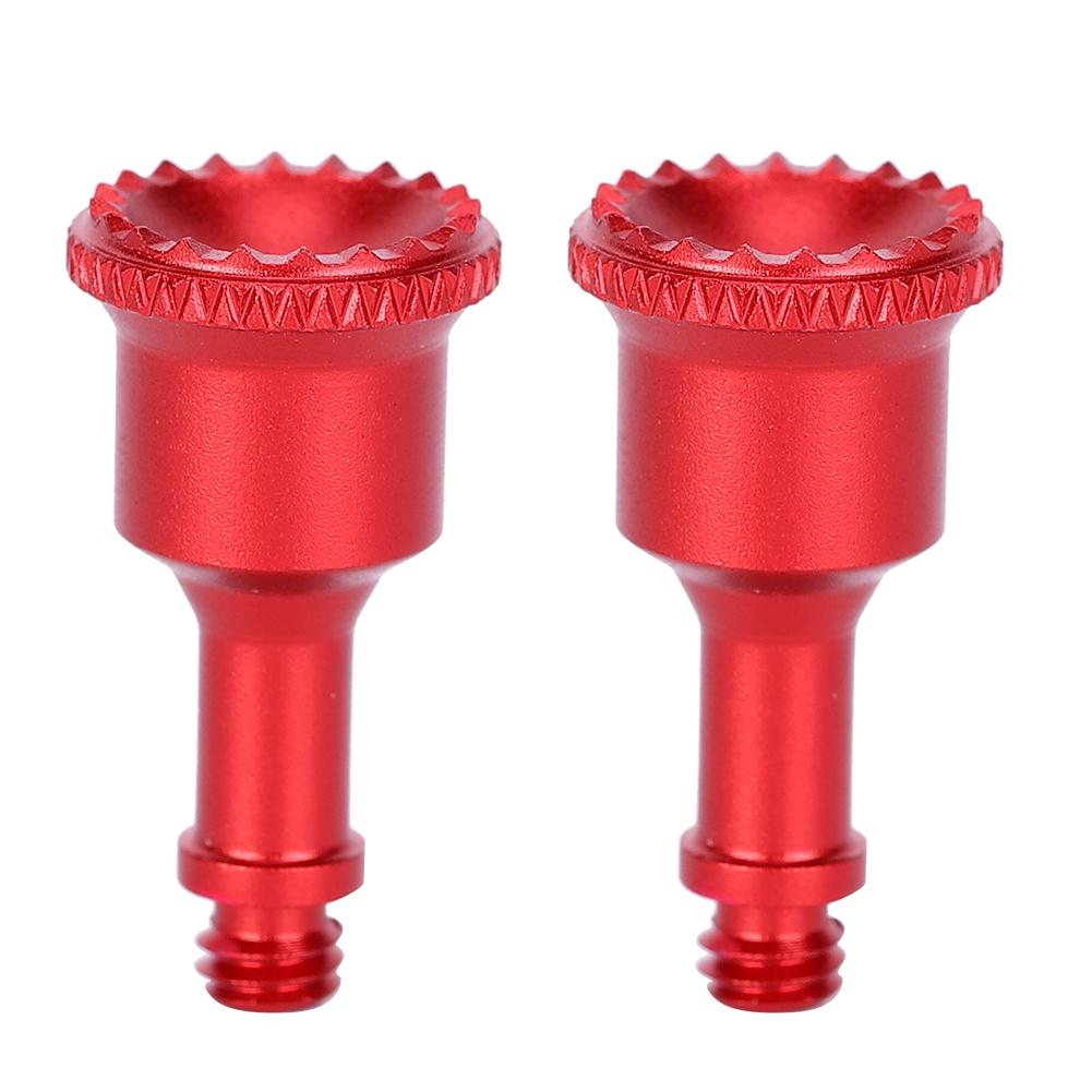 Pair of Aluminum Alloy Remote Control Joystick Thumb Rocker Drone Accessories Fits for DJI Mavic AIR 2Red