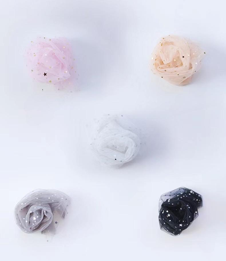 1 Pair Lovely Star Moon Lace Thin Socks Mesh Fishnet Elasticity Mid Stockings Breathable