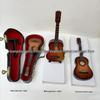 Exclusive Wooden Guitar Model Ornaments for Dollhouse Photography Props