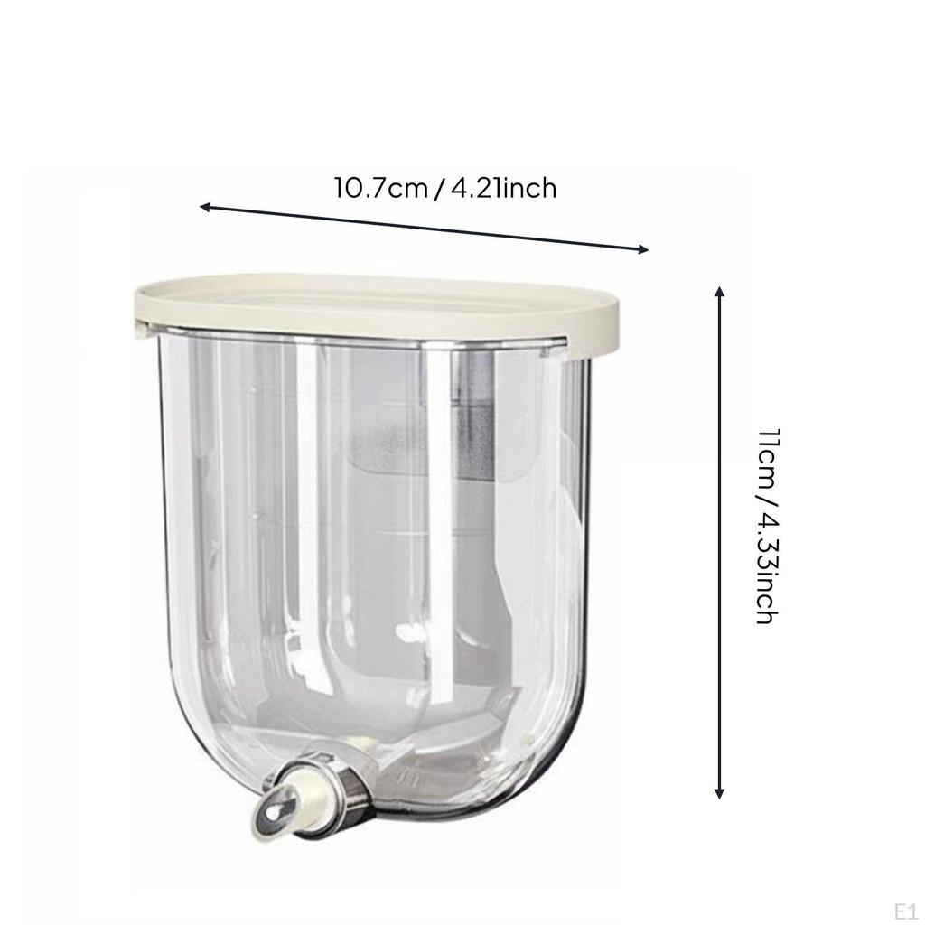 Automatic Parrot Water Feeder AntiSpill Cage Mounted Waterer SpillResistant Hanging Bird