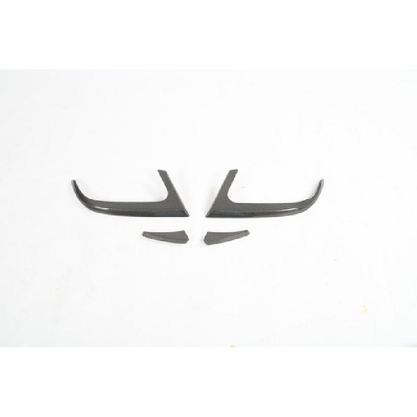 For BENZ C117 CLA250 CLA45 AMG 2014-15 REAL Carbon Rear Bumper Fender Vents F