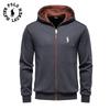 Polo Ralph Lauren 2025 Autumn and Winter Embroidery New Men's Hooded Sweatshirt with Plush Insulation, High-quality Color Blocked Men's Top