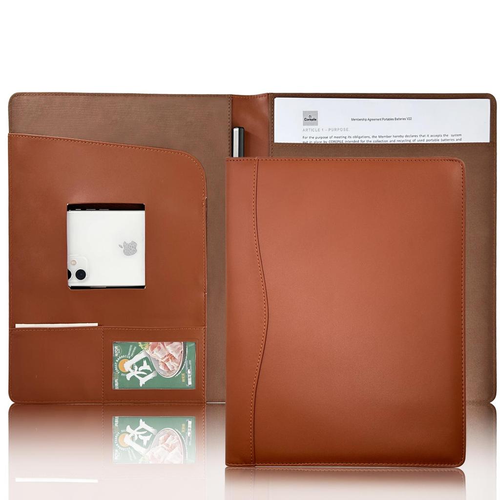 Business Padfolio Organizer Document Planner Portfolio Binder Storage Pocket