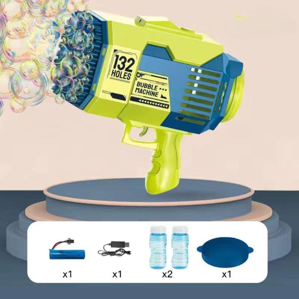 Bazooka Gun Bubble Machine Rechargeable Birthday Gift
