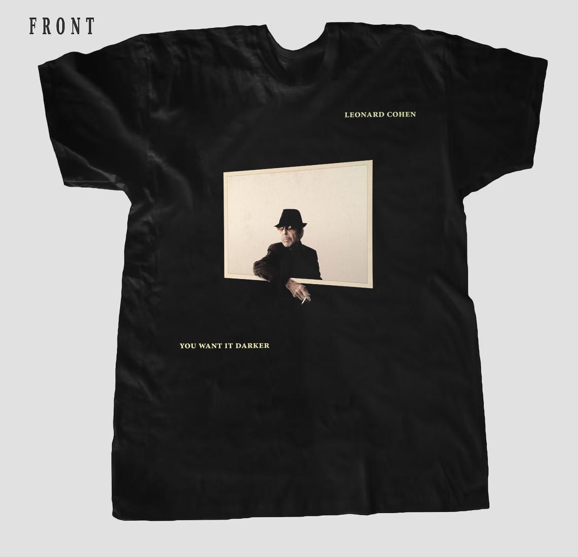 

26 Leonard Cohen You Want It Darker Gift For Fan All Size S to 5XL T-shirt TMB1765 Unisex T-Shirt L