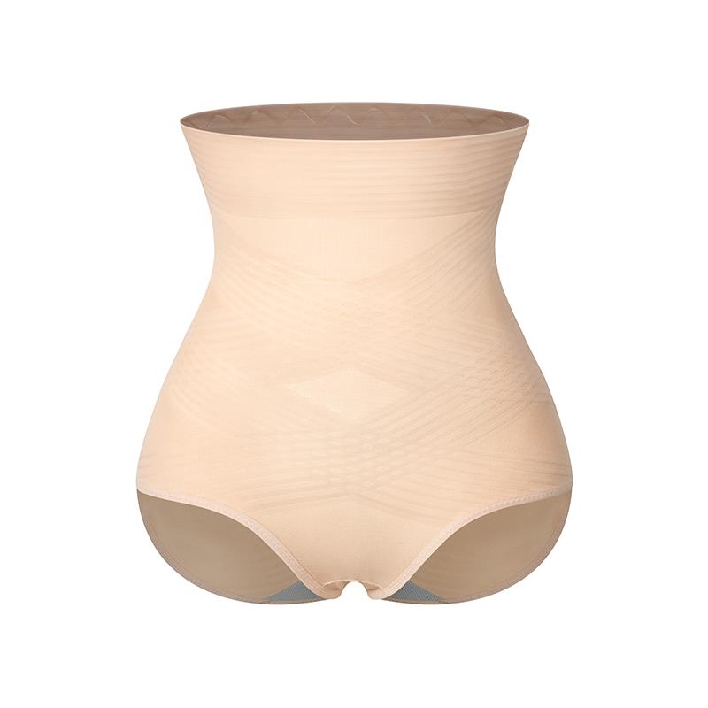 Women Sexy Cross Mesh Underwear High Stretch Body Shaper,Soft Butt Lifter High Waist Panties,Girdle Belly Tummy Control Waist Trainer With 2 Steel
