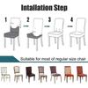 Removable Stool Slipcover Soft Elastic Seat Cover Durable Universal Chair Cover  Home Decor