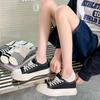 Striped Socks, Women's Boat Socks, Trendy Cotton Socks, Summer Thin, College Black and White Short Socks, Spring and Summer Invisible Socks
