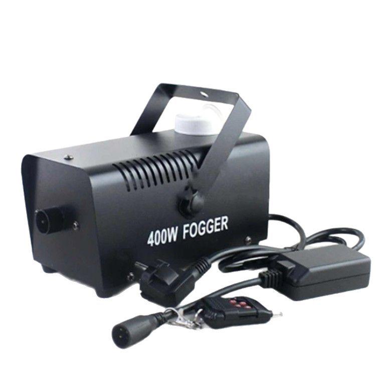 400W Wired & Remote-Controlled Mini Fog/Smoke Machine for Small Stages