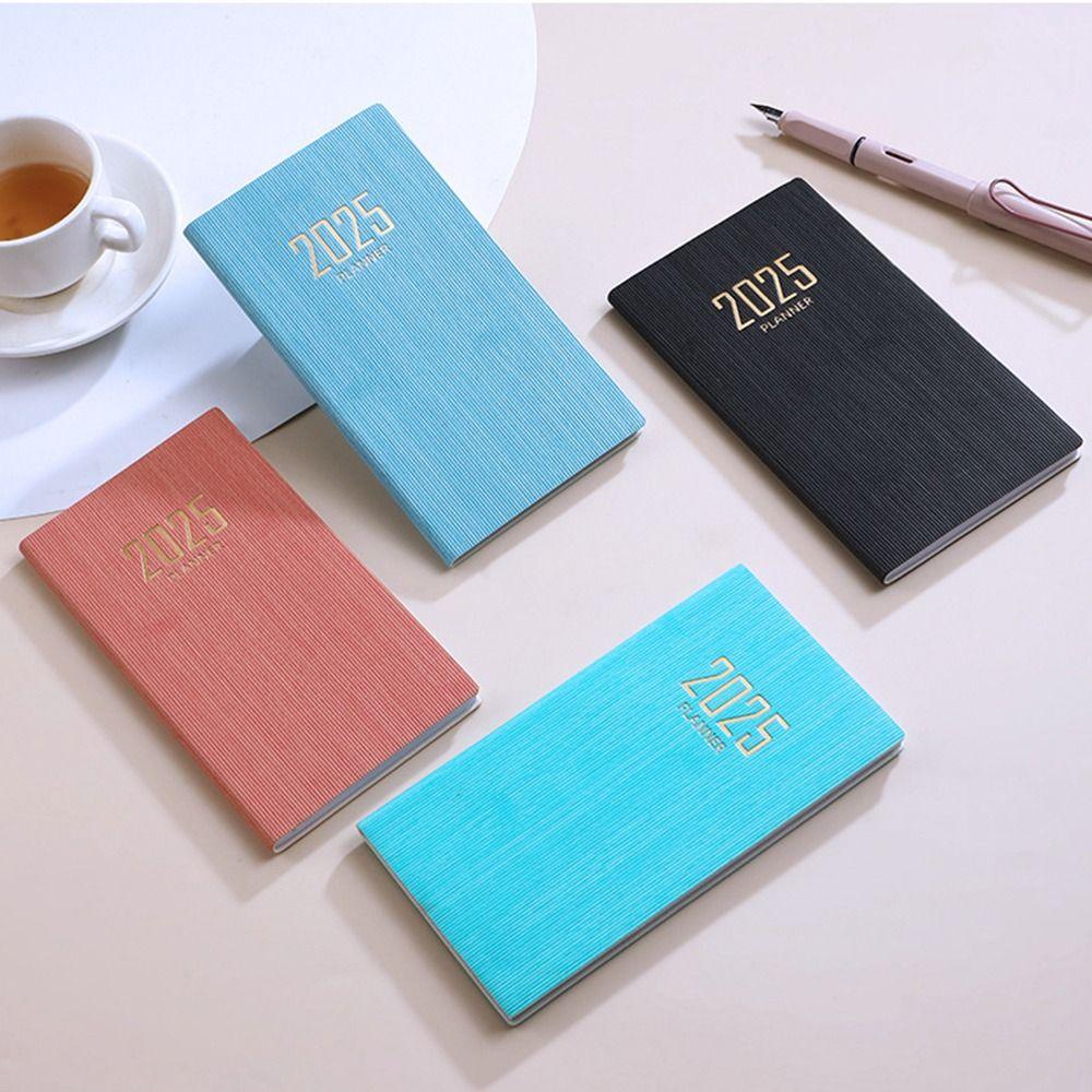 

Список дел 2025 A6 Карманный планировщик на 12 месяцев Планировщик расписания Блокнот Мини Карманный блокнот Бизнес циан