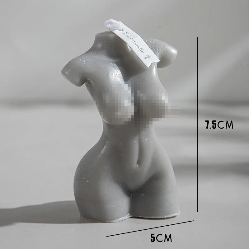 Aromatherapy Candles Male and Female Bodies Creative Handmade Candle Ornament Gift