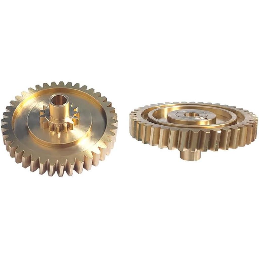 Brass Convertible Top Transmission Gears Left & Right Side For Porsche Boxster 1997-2012, Replace# 98756118000, 987561179