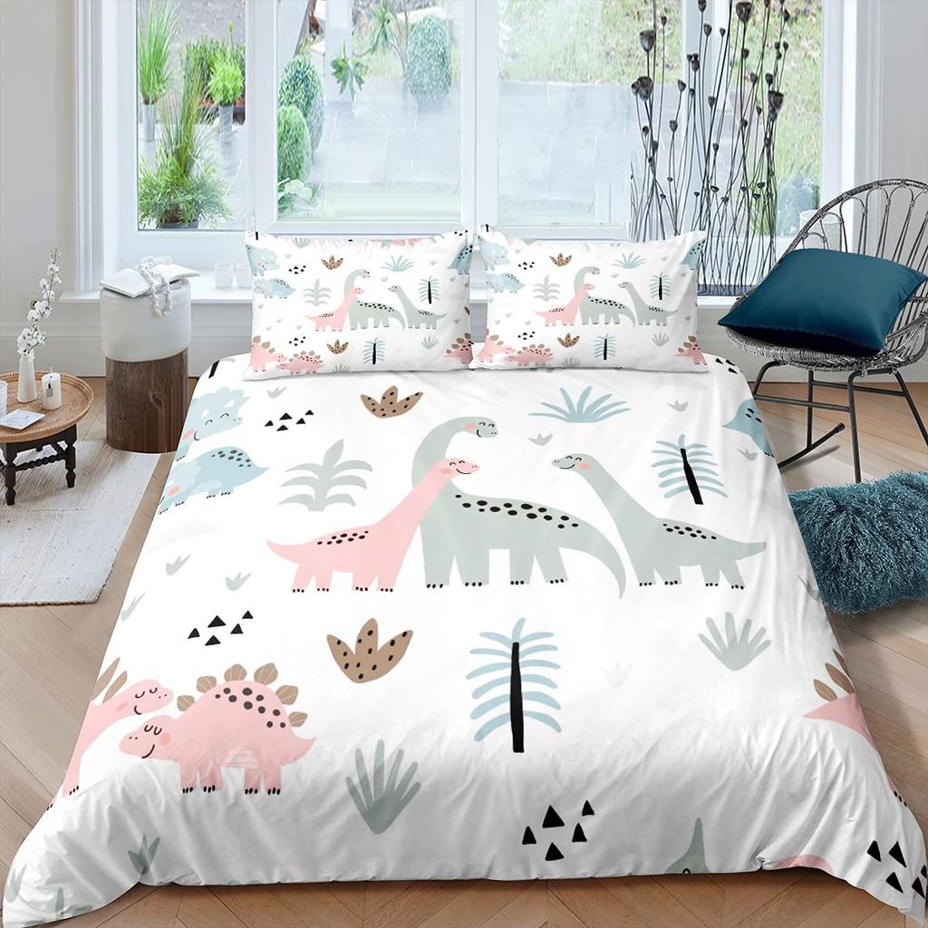 3D Bed set Beautiful Beach Bedding Bed Sets Modern Quilt Cover+pillowcases Winter California King Bedding Sets Jogo De Cama Bed