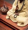 Ceramics Buddhist Figures Sculptures Statue Chinese Buddhist Monk Home Living Room Office Wealth Luck Feng Shui Decoraccessories