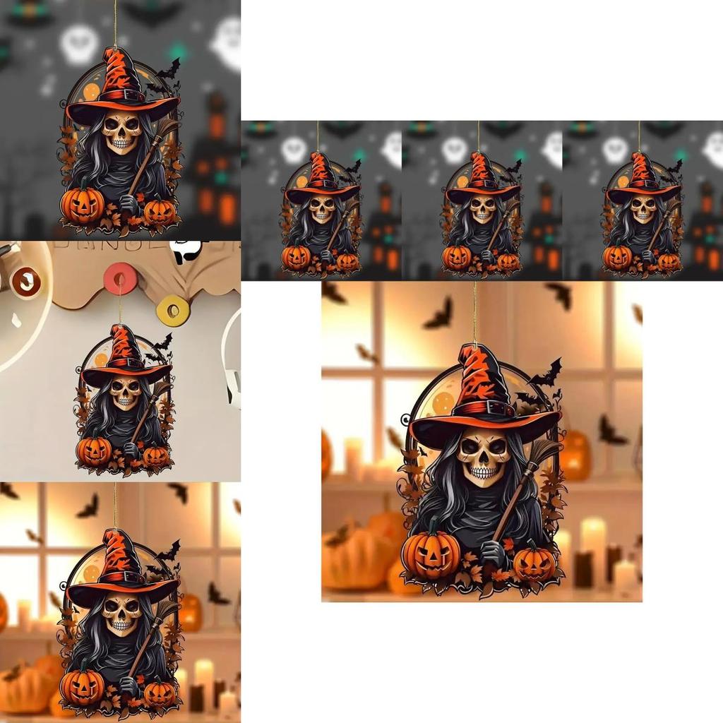 Festive Cartoon Style Pumpkin Person Hanging Ornament For Halloween Party Decor