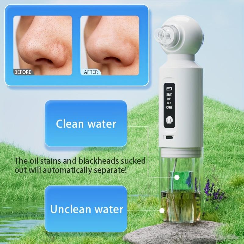 6-head Blackhead Cleaner, Vacuum Electric Blackhead Pore Cleaner, Water Cycle Skin Deep Cleaning, USB Charging Mini Bubble Beauty Device