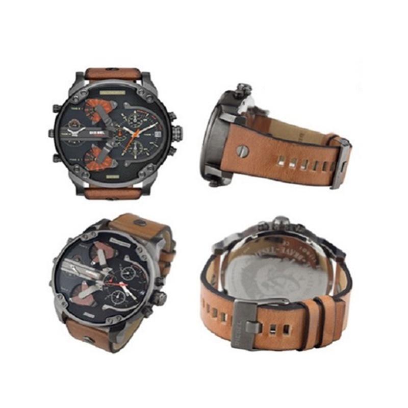 Stylish Fashion Personality Men's Large Dial Alloy Steel Quartz Watch
