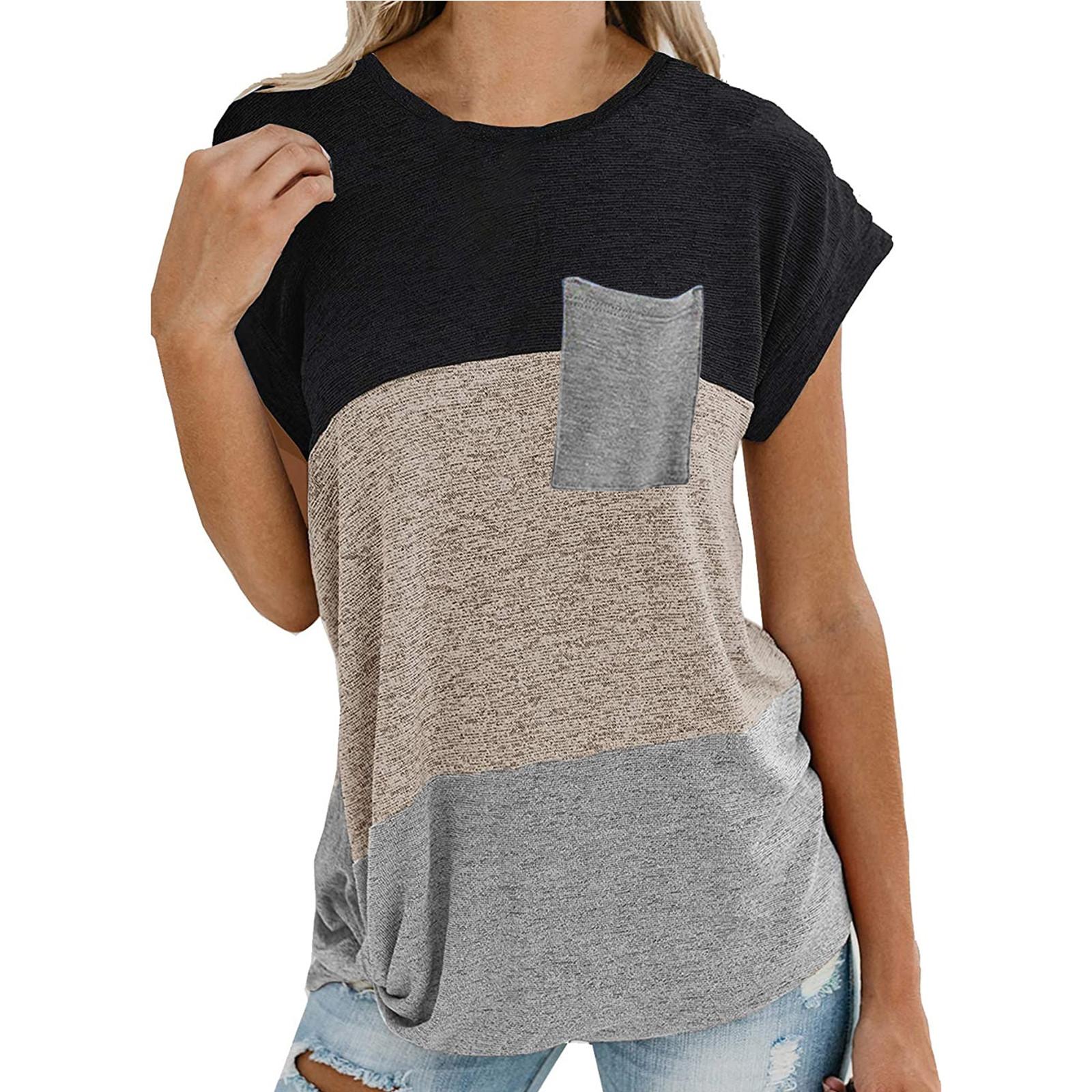 

(SU)Модные женские однотонные топы с открытыми плечами и карманами с завязками, блузки