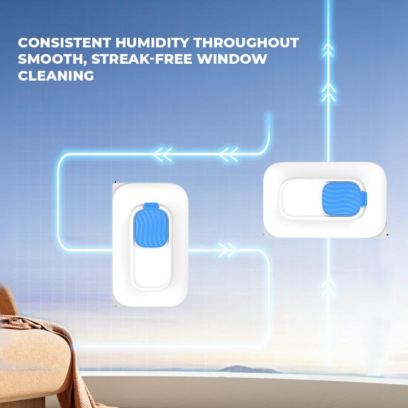 Untior Double-Sided Window Cleaner Glass Wiper Magnetic Window Cleaner Glass Wiper Cleaning Tools for High-Rise Window Car