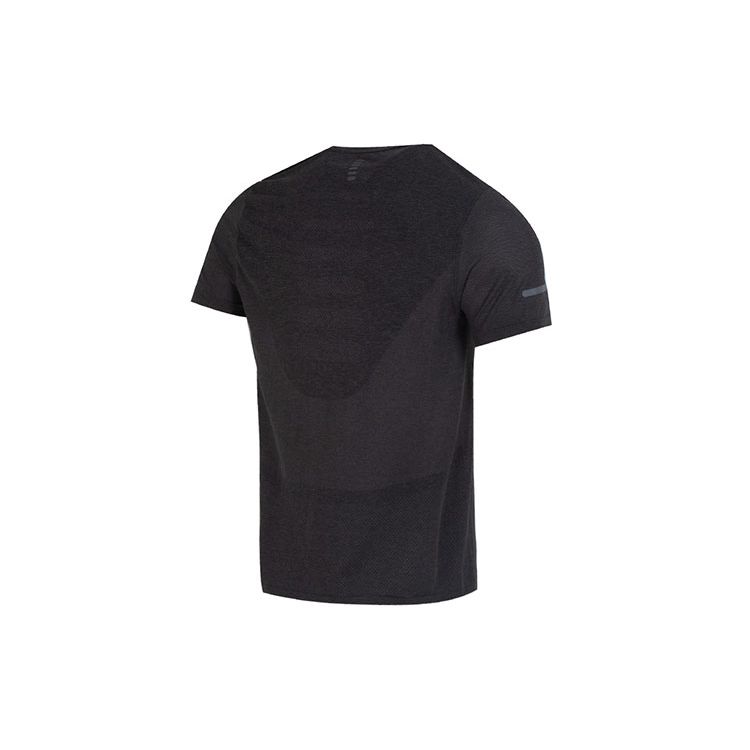 Under Armour Solid Color Crew Neck T-Shirt Men Black 1375692-001