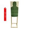 Archery Wooden Target Stand with Half-Body Board
