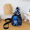 Bolsa de Peito Infantil Fashion com Desenho e Textura da Moda