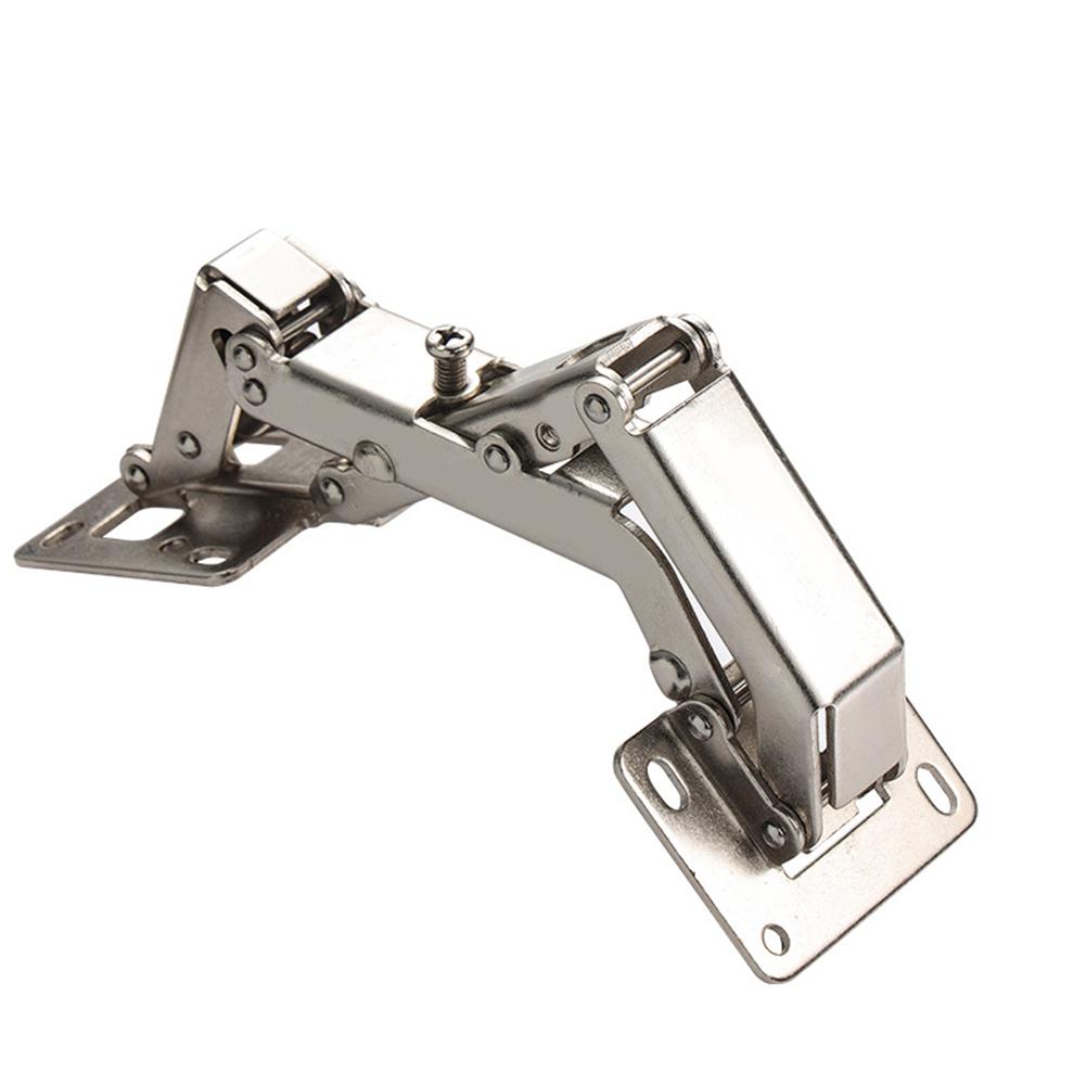 2/4 ks 170° hydraulické panty pro kuchyňská dvířka nastavitelné železo nerezová ocel rohové víceúčelové nábytkové kování s měkkým zavíráním