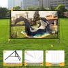 QQTY Outdoor 100-inch 16:9 Projector Screen with Tripod Stand