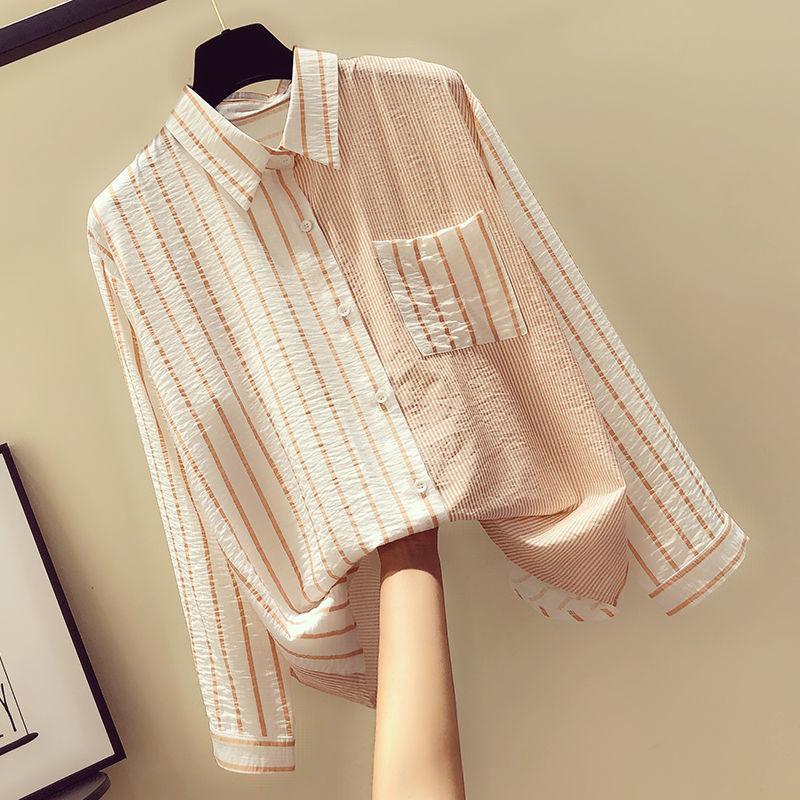 

Office Lady Turn-down Collar Pocket Asymmetrical Hot Selling Long Sleeve Blouses Spring Autumn Straight Shirt Women Clothes S рожевий