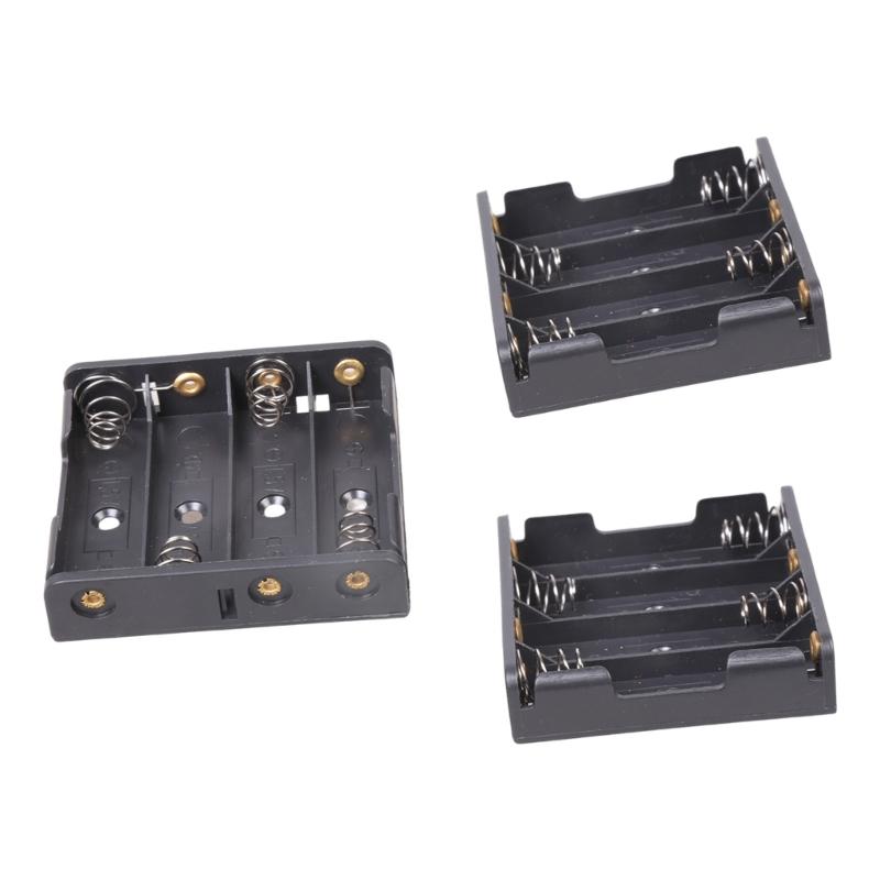 Compact 2A Battery Holder With Solderable Contacts Lightweight Design For Flashlights Portable Electronics