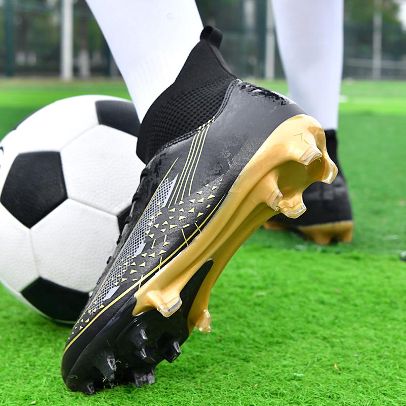 Unisex Soccer Shoes TF/AG Outdoor Professional Training Football Shoes for Men/Women/kids