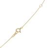D Collection 18K Yellow Gold Diamond H SI2 Good with Certificate and Box Necklace, 0.3ct, Color, Grade, Cut, (DTMTFB03YG)