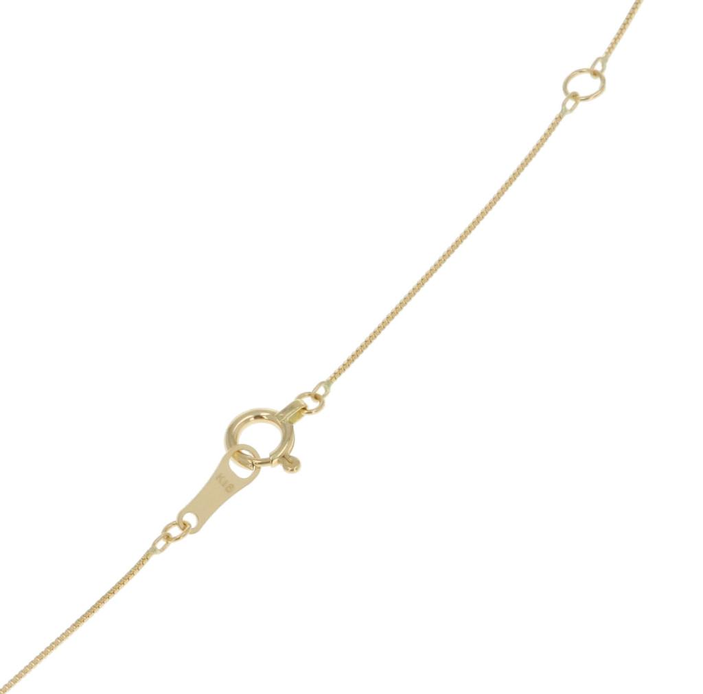 D Collection 18K Yellow Gold Diamond H SI2 Good with Certificate and Box Necklace, 0.3ct, Color, Grade, Cut, (DTMTFB03YG)
