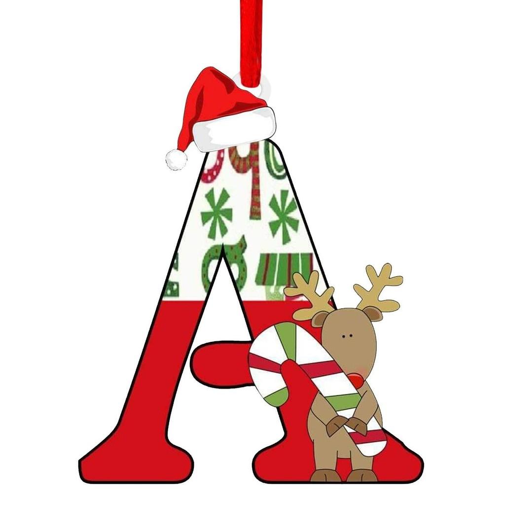 

Charming Acrylic Letter Ornaments For Christmas Tree Home Decoration Parties And 1