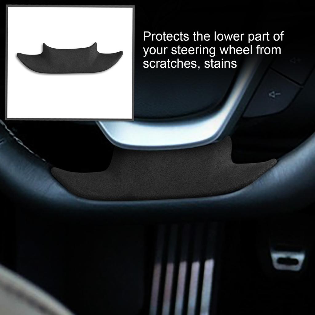 Obložení spodního krytu kola Semišový spodní dekor volantu Měkký Náhrada odolný proti skvrnám pro Chevrolet Corvette C7