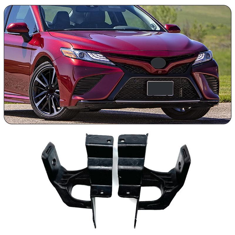Для Toyota Camry SE 2018   Автомобильный Передний Левый Правый Крепежный Кронштейн Фары Черный Кронштейн Фары Ремонтный Комплект