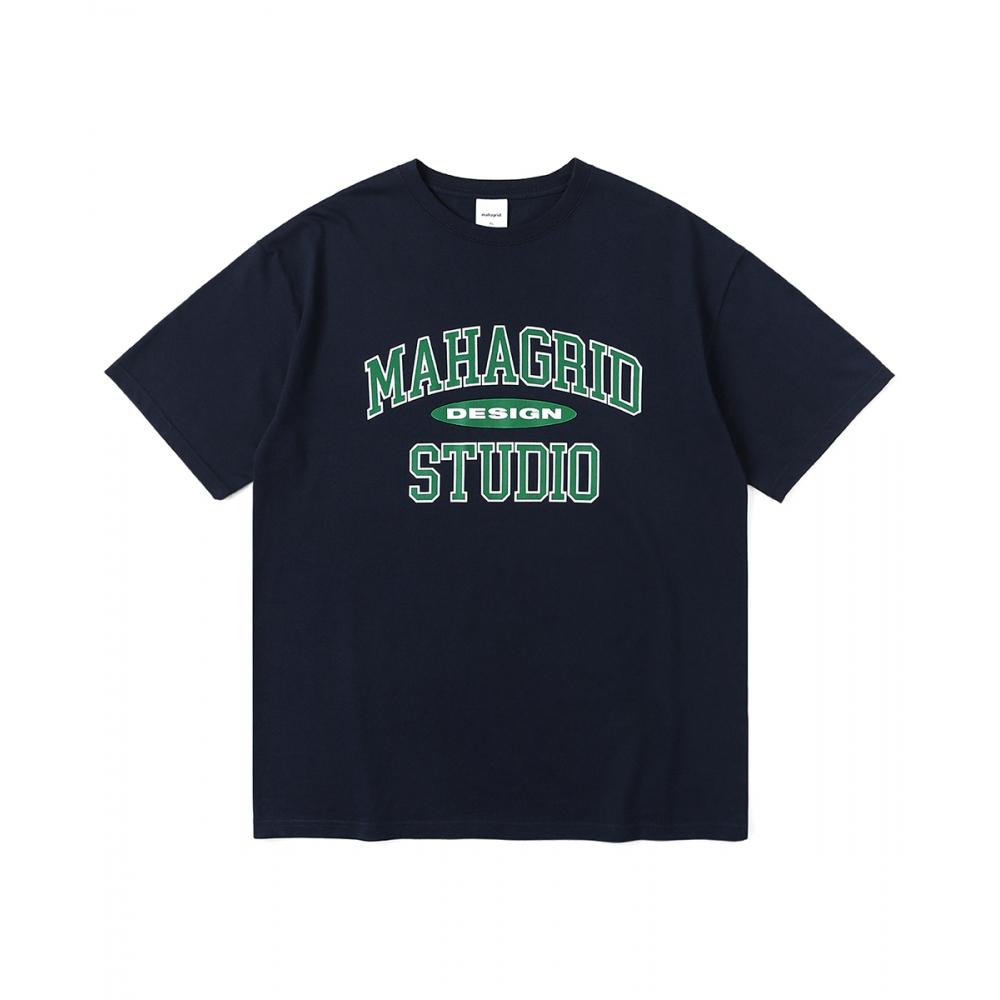 

ФУТБОЛКА С ЛОГОТИПОМ MAHAGRID COLLEGE NAVYMG2BSMT536A