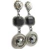 NOA [G8297] - Gray 'Sissi' Designer Earrings
