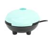 Mini Electric Round Griddle 350W 3 In 1   ABS Mini Breakfast Griddle for Breakfast Afternoon Tea Blue
