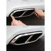 For Volvo XC60 S60 XC90 S90 V90 Stainless Steel Car Tail Muffler Exhaust Pipe Output Cover Decorative Cover Car Accessories