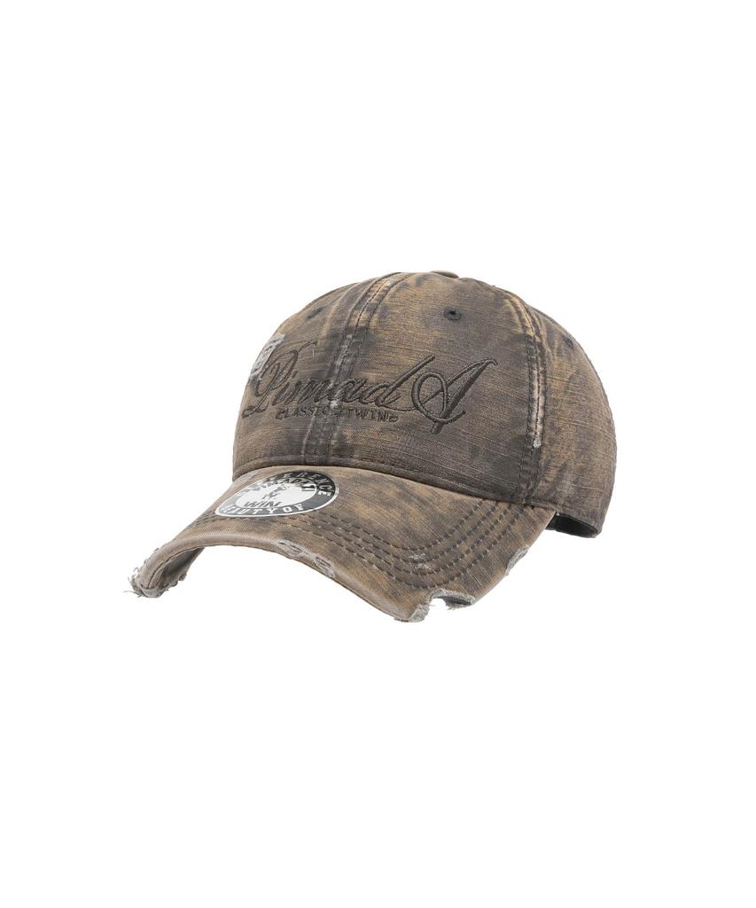 Pimadajiwin Crazy Damaged Washed Ball Cap_4 Colors