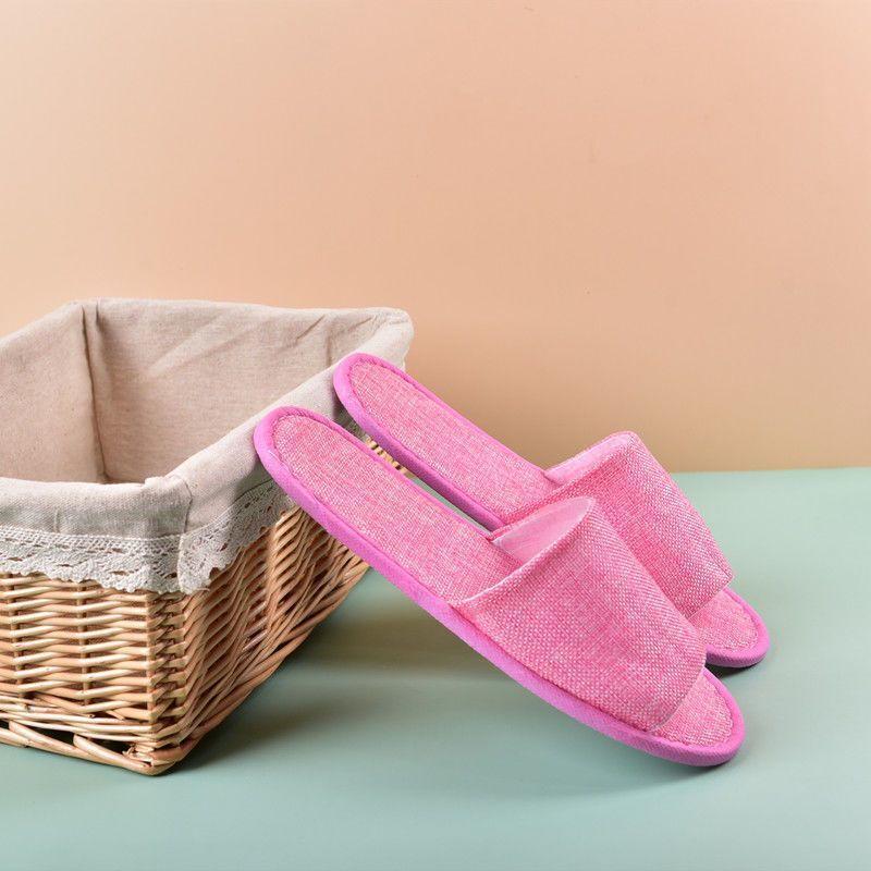 Thick Sole Unisex Disposable Cotton Slippers